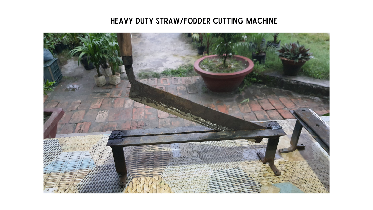 Chaff Straw Cutter-Chopper Manual Machine: Versatile Tool for Mushroom Growers