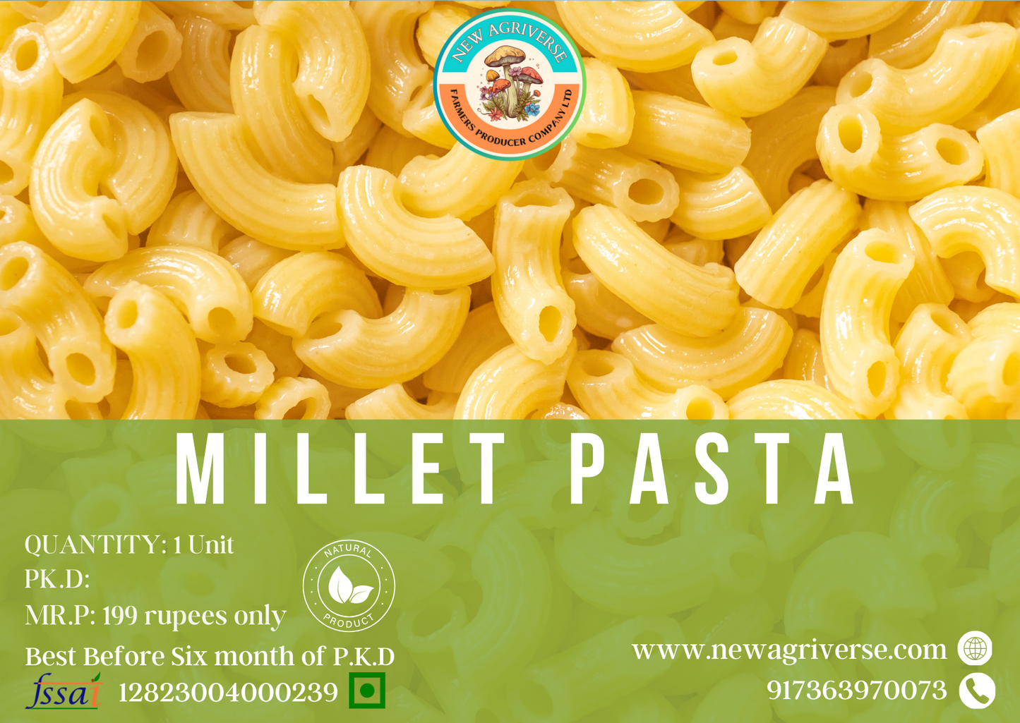 Millet Pasta