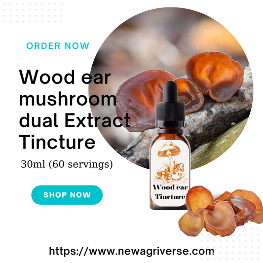 Wood Ear (Auricularia) Mushroom Extract Tincture 30ml (60 Servings)