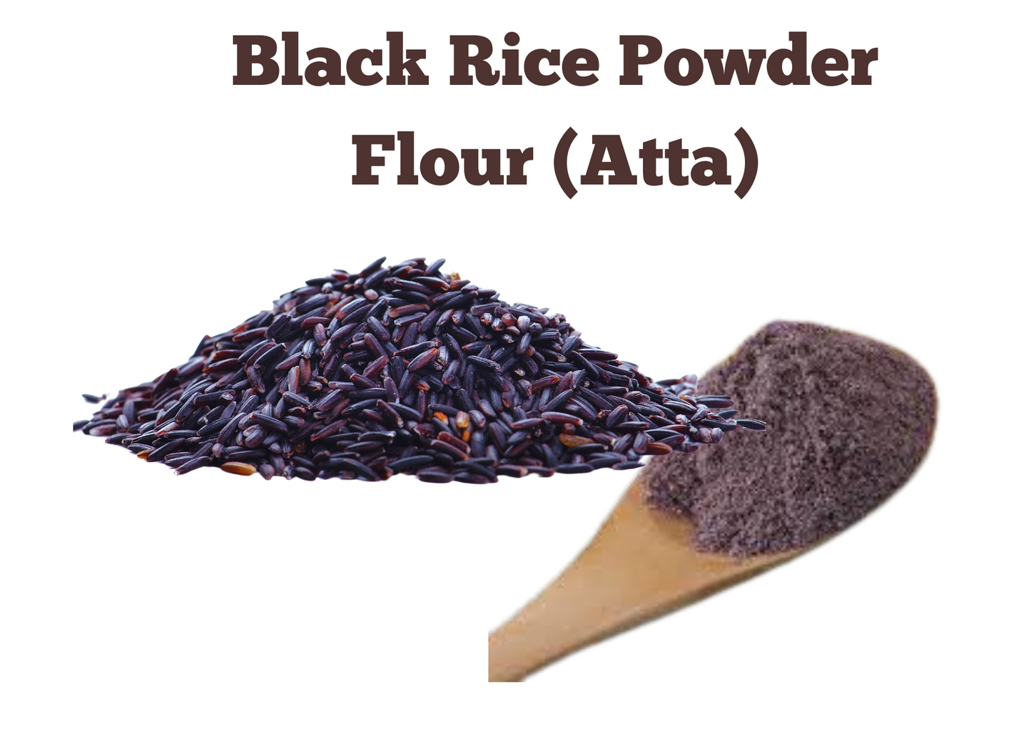 Black Rice Flour (Atta) | 500g