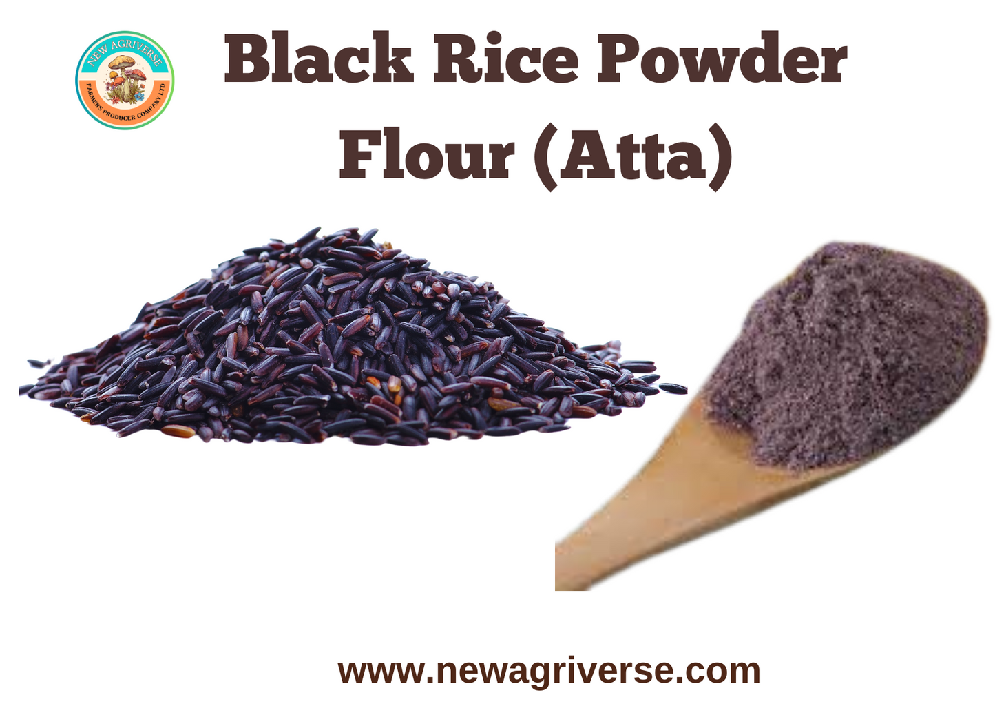 Black Rice Flour (Atta) | 500g