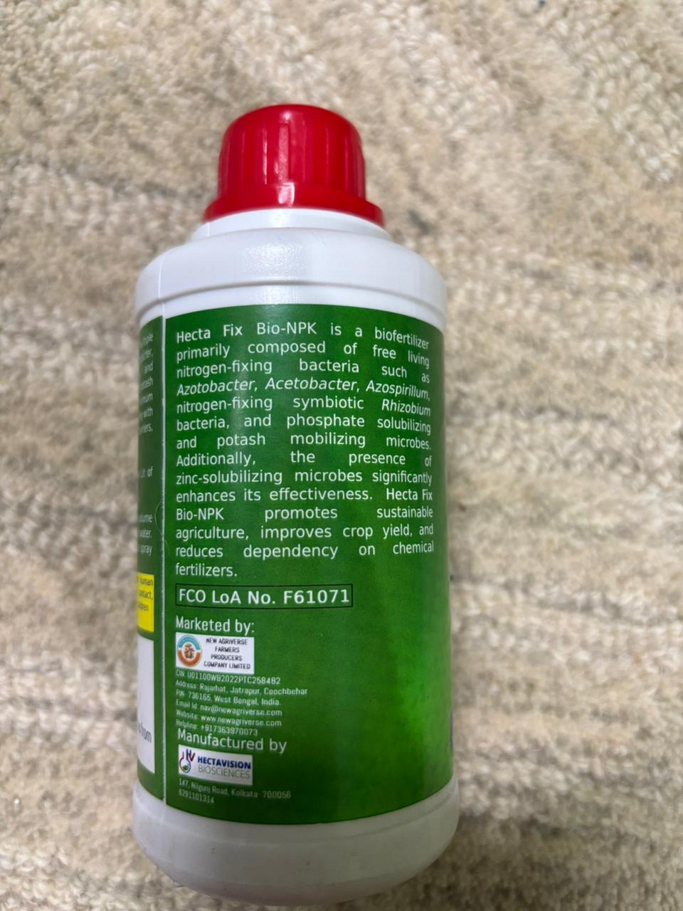 Hecta Fix Bio-NPK – Multi-Strain Biofertilizer