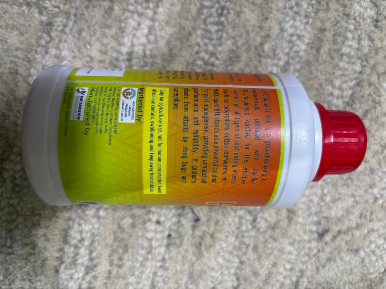Hecta Guard BT – Bio Insecticide (Bacillus thuringiensis – Kurstaki)